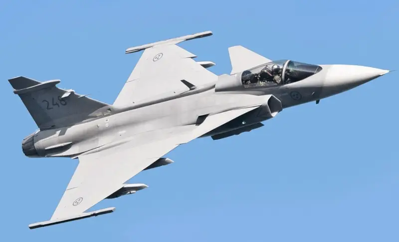 Швеция отказалась передавать Киеву свои истребители JAS 39 Gripen
