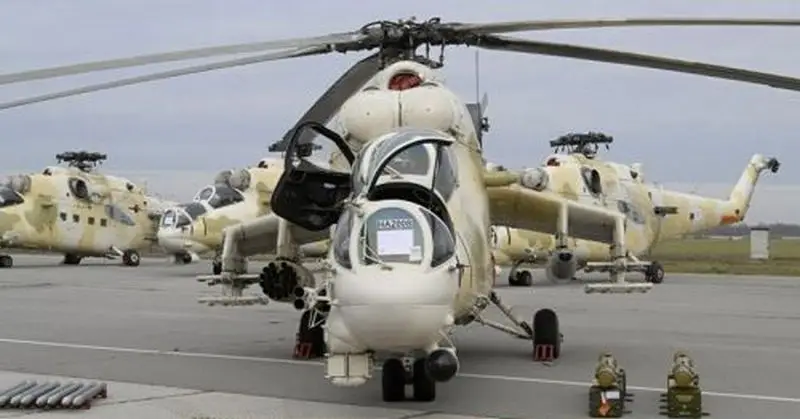 Serbia is rapidly restoring Mi-35P helicopters purchased from Cyprus