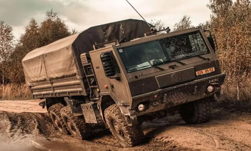 Чешская армия переходит на грузовики Tatra «нового поколения»