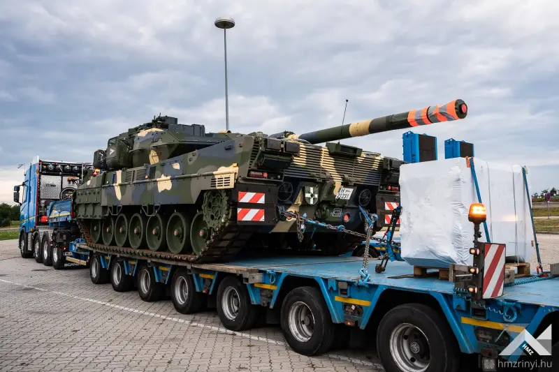 Венгерская армия продолжает перевооружение с советских танков Т-72М/М1 на немецкие Leopard 2A7HU