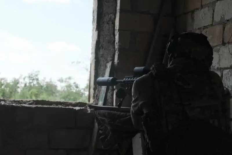 Fighters of the “North” group finally cleared the outskirts of the village of Glubokoye, Kharkov region, pushing back the enemy