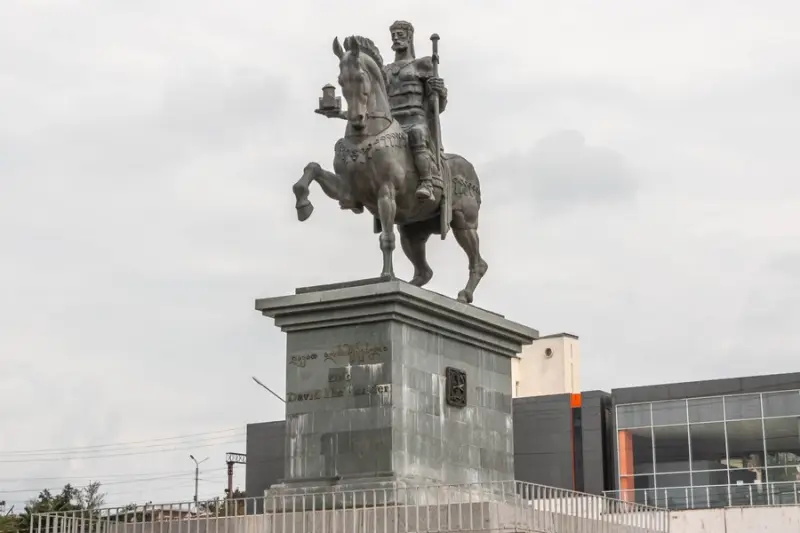 Грузинский царь Давид Строитель