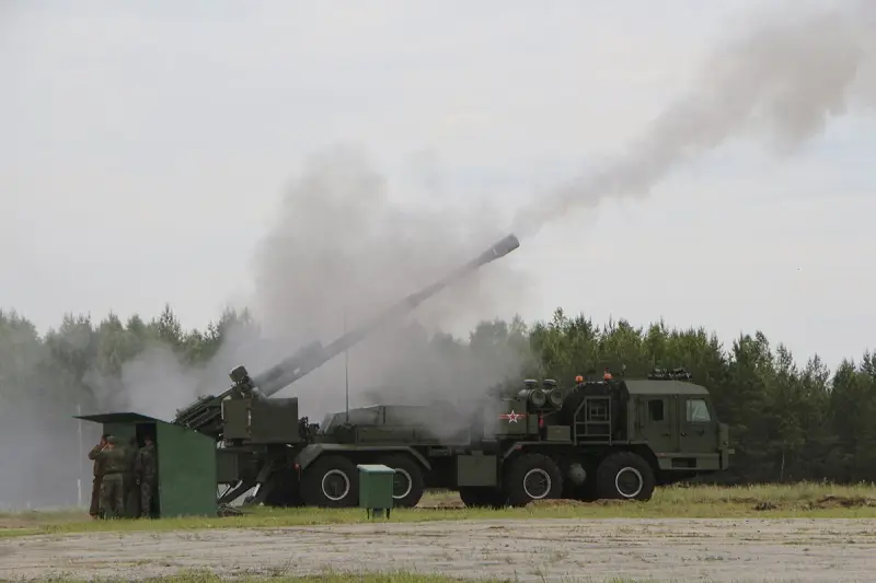 Вторая партия 152-мм самоходных артиллерийских орудий «Мальва» поступила в войска