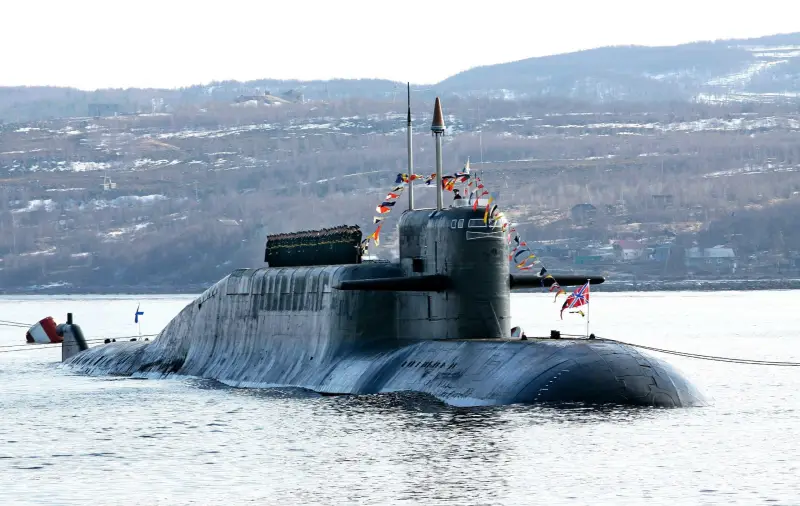Источник: Атомный подводный ракетоносец «Брянск» проекта 667БДРМ завершил этап стапельного ремонта