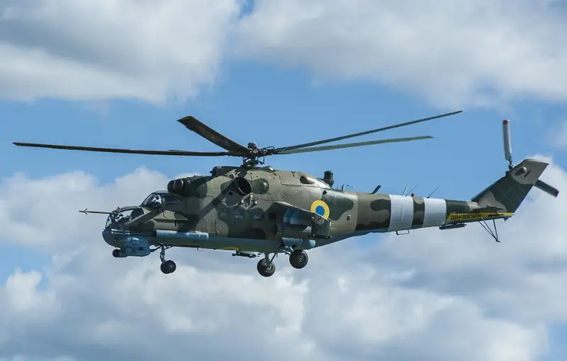 Las Fuerzas Armadas rusas destruyeron el “más nuevo” helicóptero ucraniano Mi-24PU1