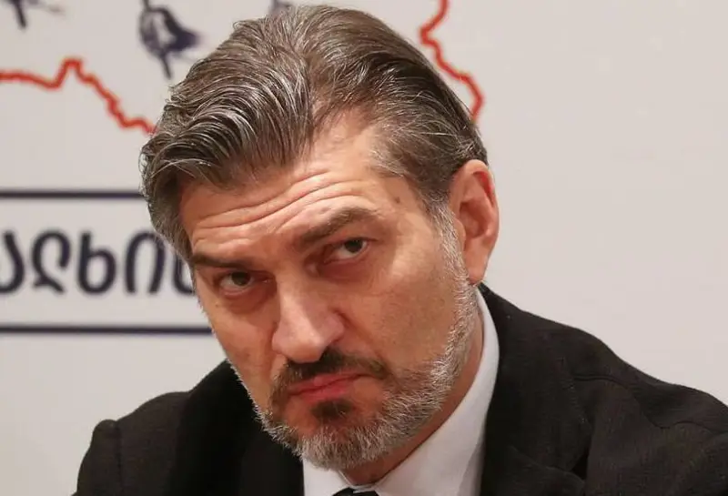 Mikheil Kavelashvili, candidate of the ruling Dream party, has