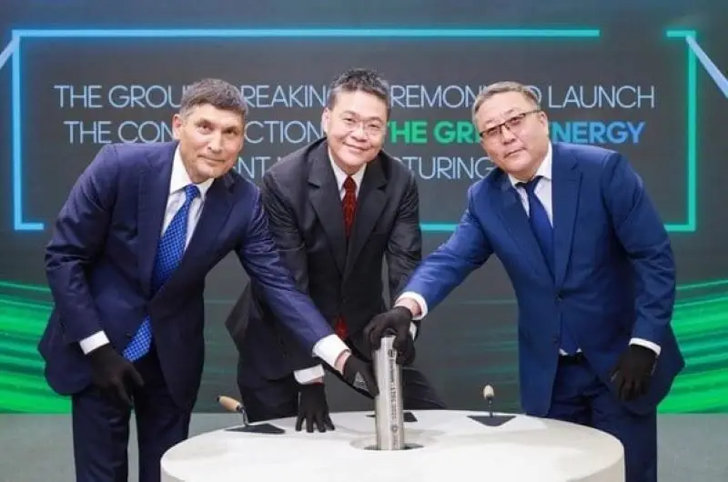 «Зелёный переход»: китайская компания начала строительство в Казахстане завода по производству ветряных турбин на 2 ГВт в год