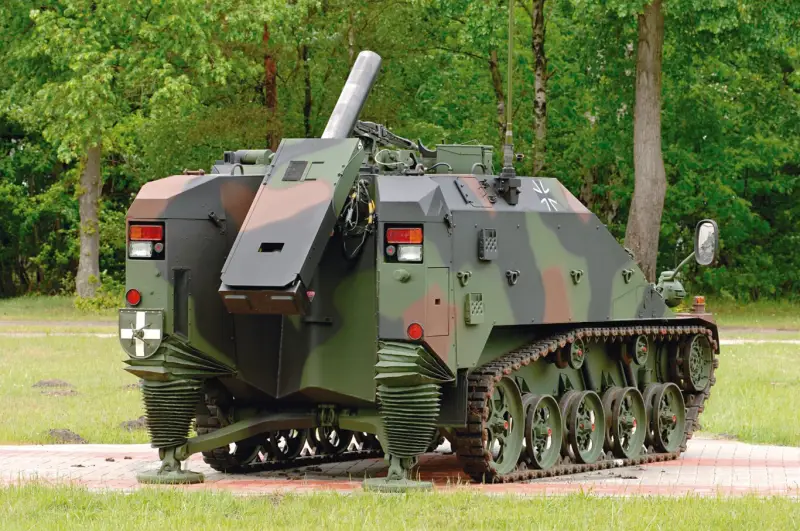 Self-propelled mortar Wiesel 2 Mörserkampfsystem