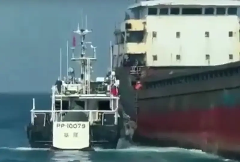 Береговая охрана Тайваня задержала китайское торговое судно, обвинив «в обрыве» подводного кабеля
