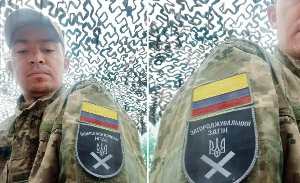 Колумбийский наёмник ВСУ опубликовал фотографию с шевроном Заградительный отряд