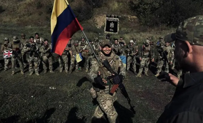 Переброшенные под Юнаковку наёмники открыли огонь по боевикам 95-й ОДШБр ВСУ