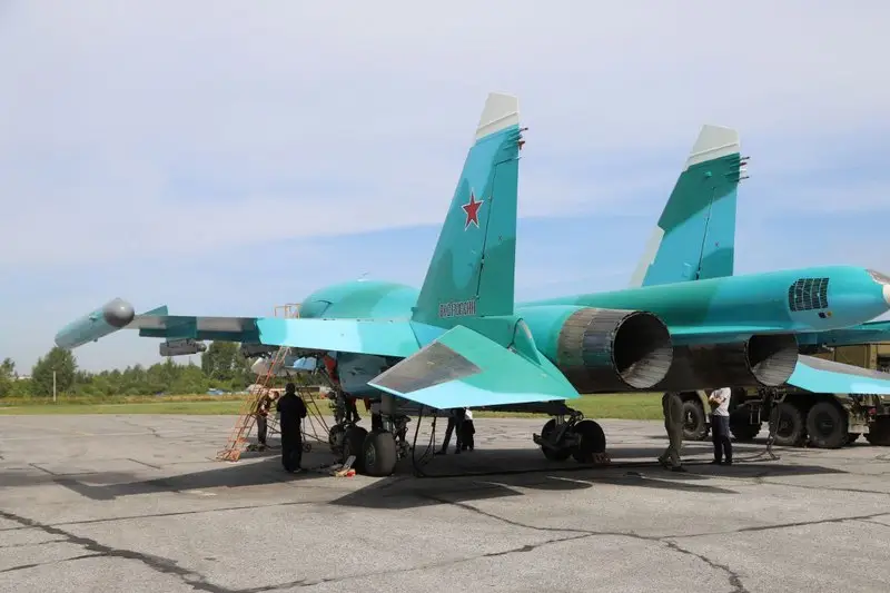 Новые фронтовые бомбардировщики Су-34 помогут ВКС РФ нарастить количество ударов по позициям ВСУ