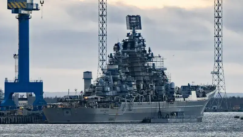 В Белом море начались заводские ходовые испытания ТАРКР «Адмирал Нахимов»