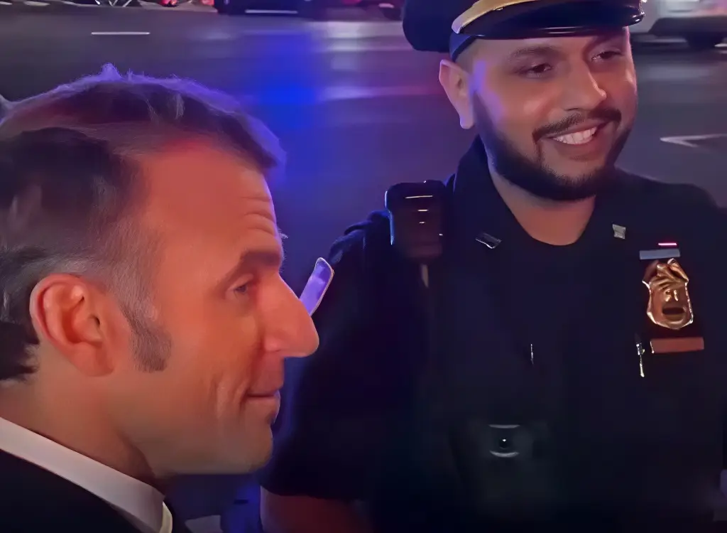 Кортеж Макрона остановили в Нью-Йорке, перекрыв движение для проезда Трампа