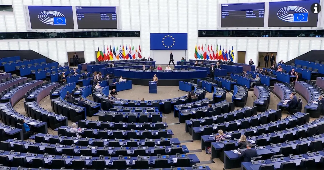 Каллас выступала по теме Украины перед пустым залом Европарламента