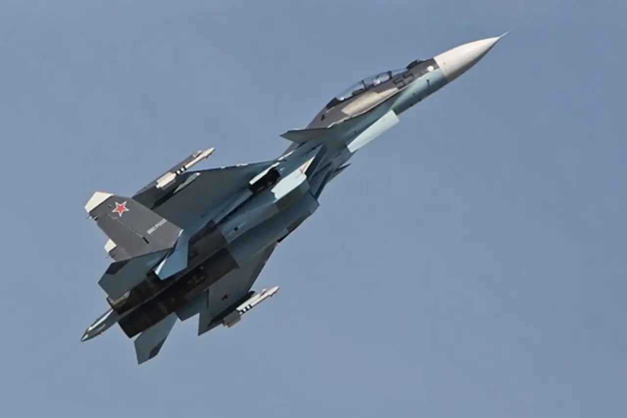 В Крыму потерпел крушение истребитель Су-30СМ морской авиации ВМФ РФ