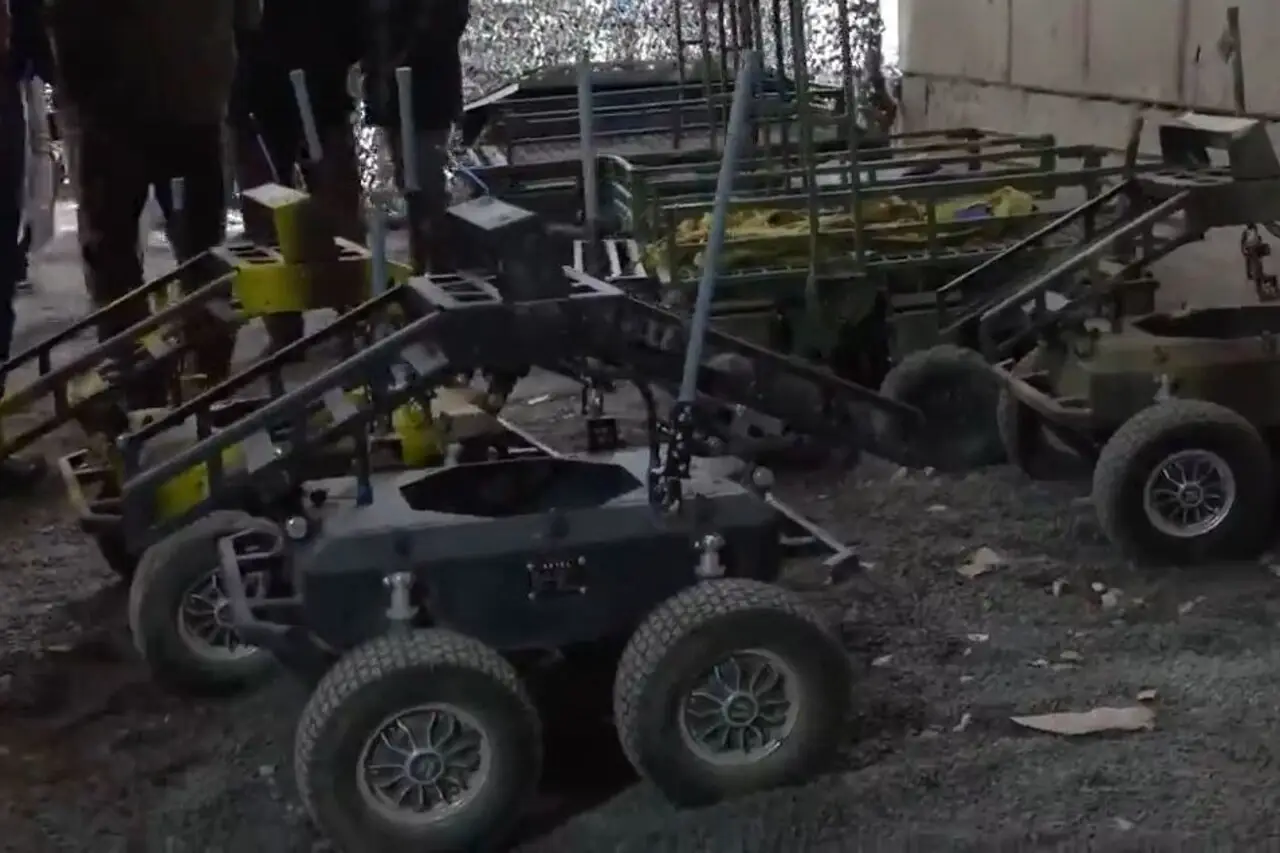 На выставке в Киеве показали украинские наземные роботизированные комплексы