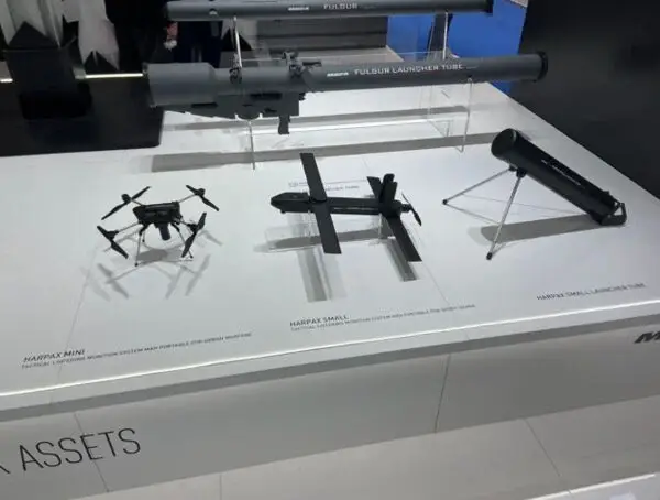 Барражирующие боеприпасы MBDA Harpax