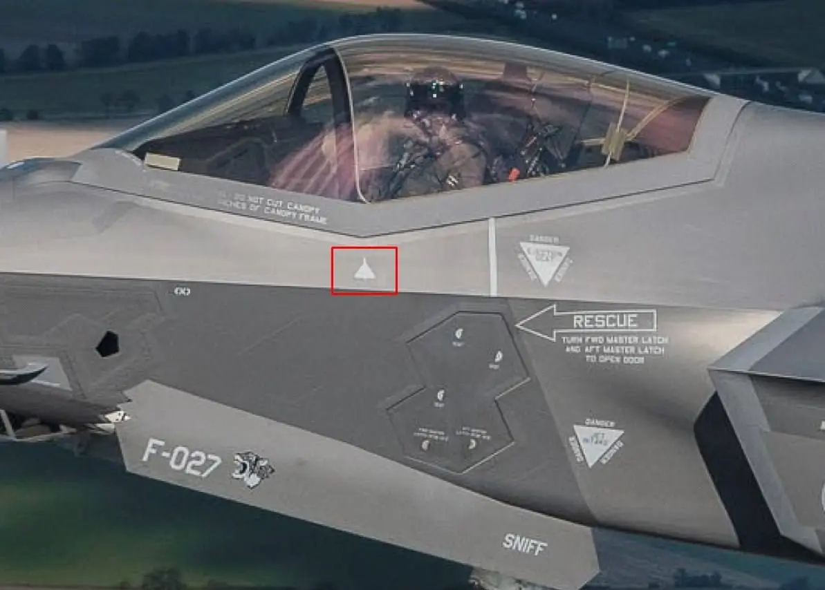 На F-35 ВВС Нидерландов уже наносят пометки за сбитые «Герберы»