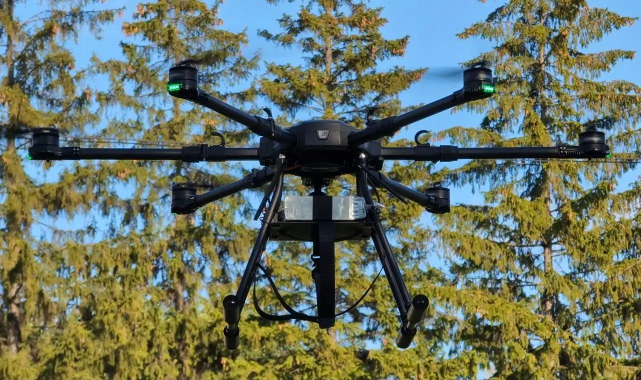 Способный нести до 100 кг нагрузки дрон «Чёрный коршун - 15» вышел на испытания