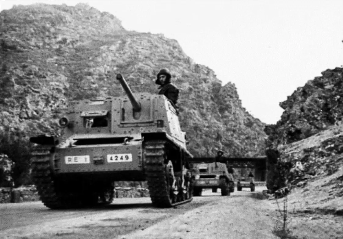 1943. Бронетанковая техника в боях за Корсику. Controcarri против StuG