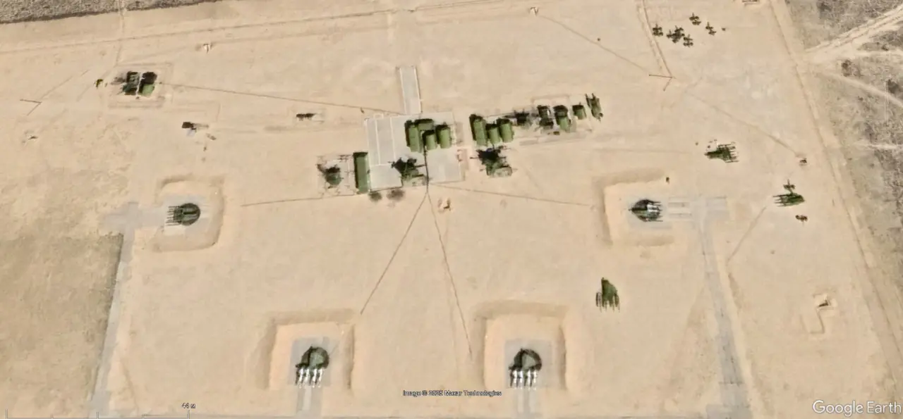 Спутниковые снимки ЗРК С-125 в бывших союзных республиках