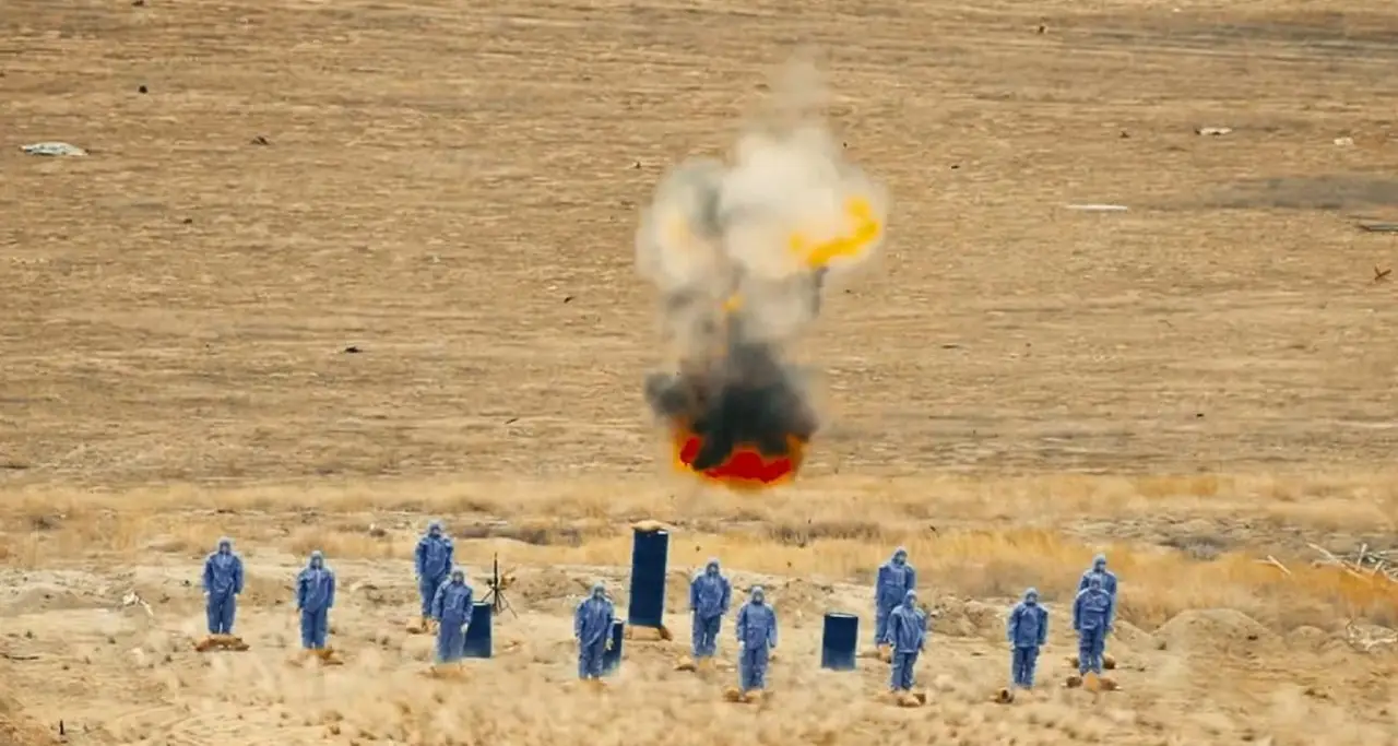 Турция показала налёт роя дронов KARGU на условное отделение пехоты