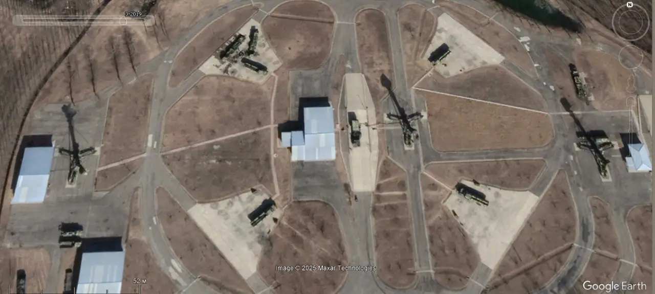 Спутниковые снимки ЗРС С-300П в дальнем зарубежье