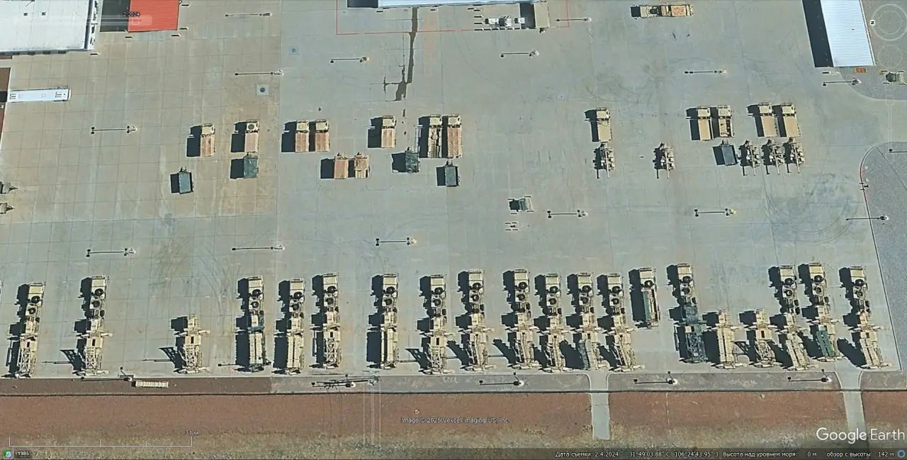 ЗРК американского производства на спутниковых снимках