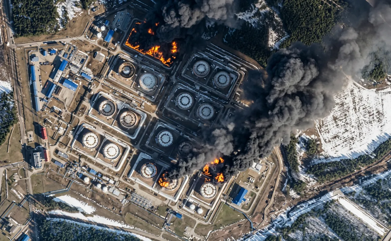 Украинские БПЛА атакуют экспортные узлы России в Балтийском море