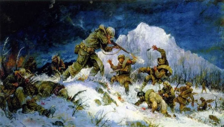 Корейская война: Бой у Чосинского водохранилища. Начало