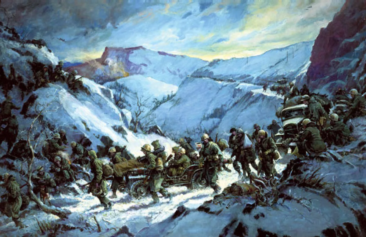 Корейская война: Чосинский анабасис