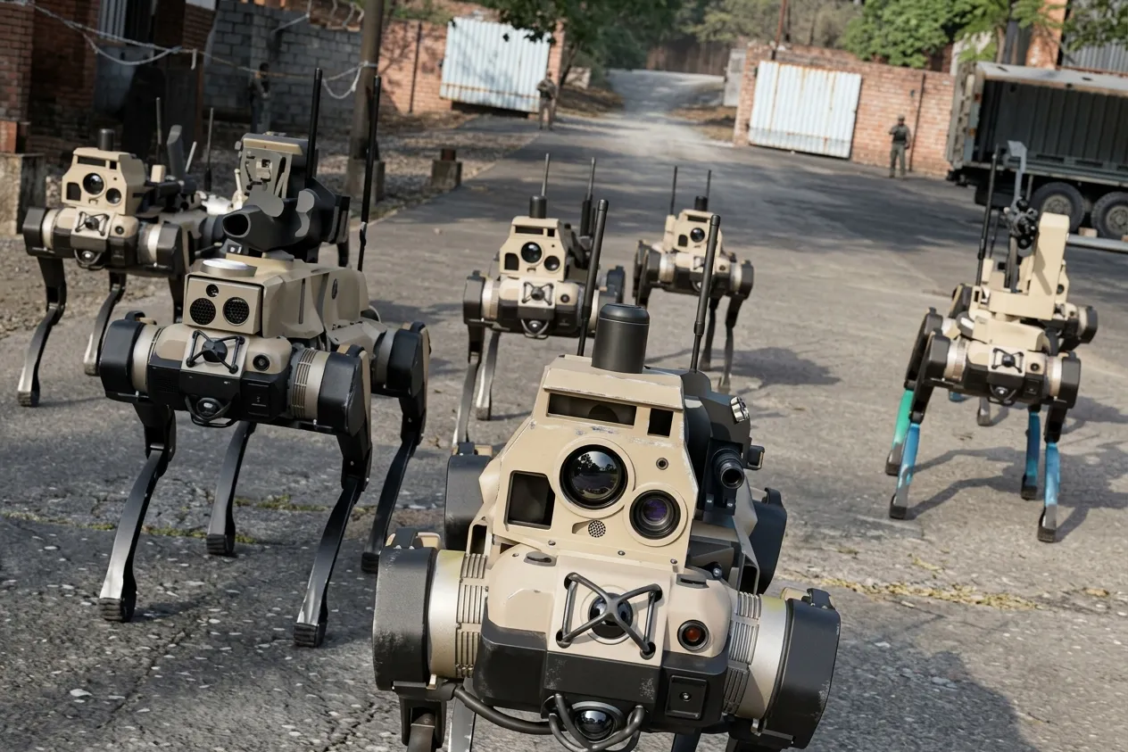 «Волчья стая» роботов. Как наземные машины меняют облик войны будущего