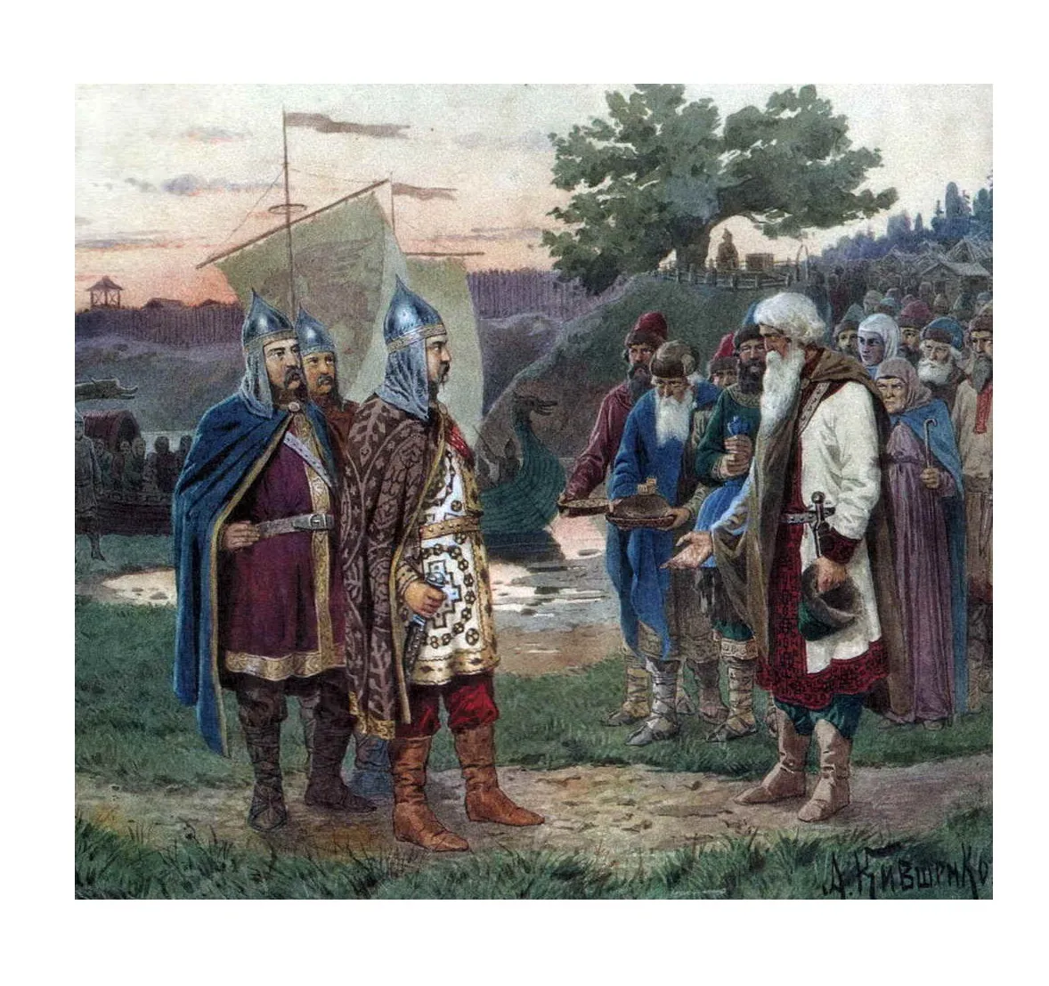 Первые века русской истории. Следы скандинавов