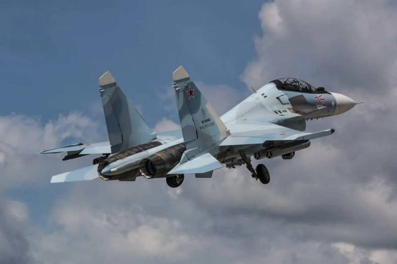 Российский истребитель Су-30 потерпел крушение в Крыму