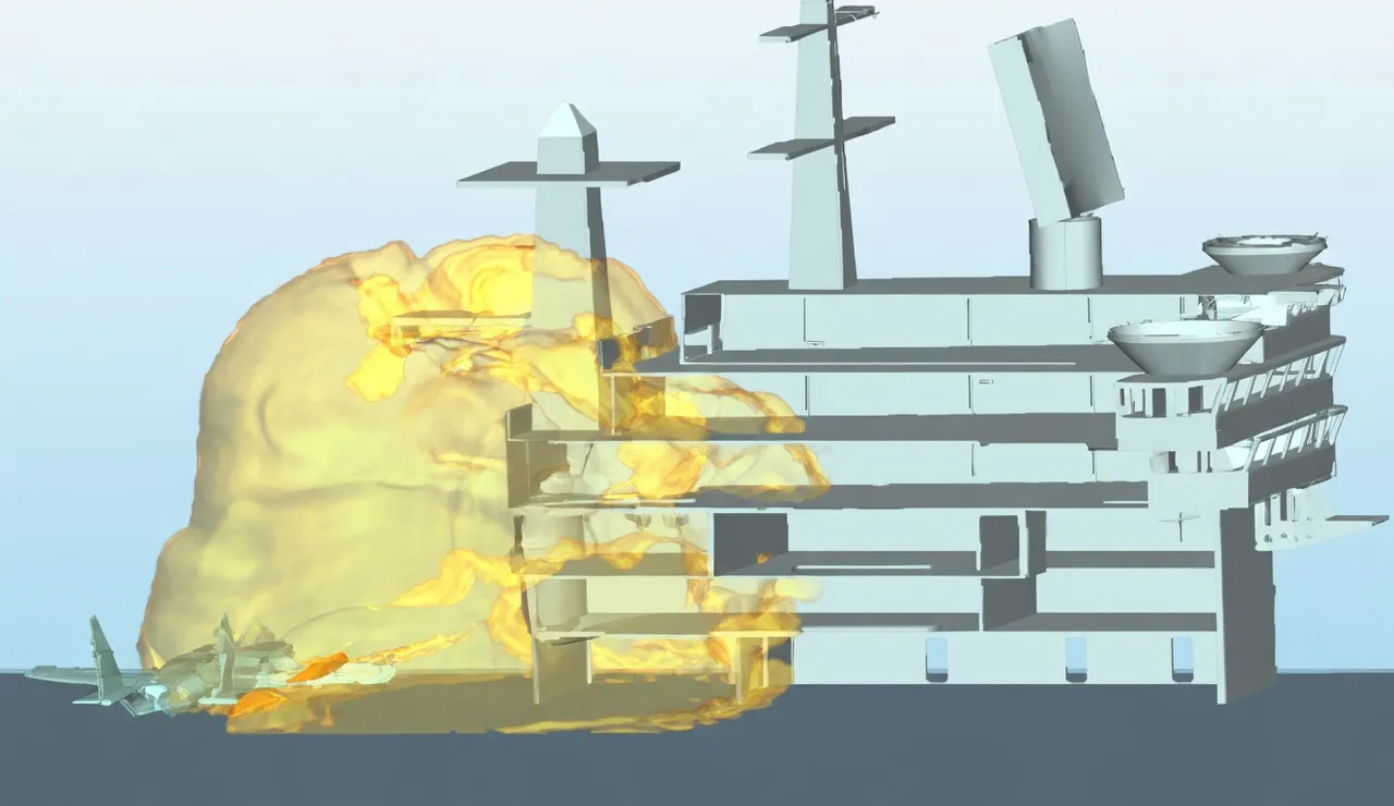 Утечка данных с суперкомпьютера КНР: показана симуляция атак на авианосец Nimitz