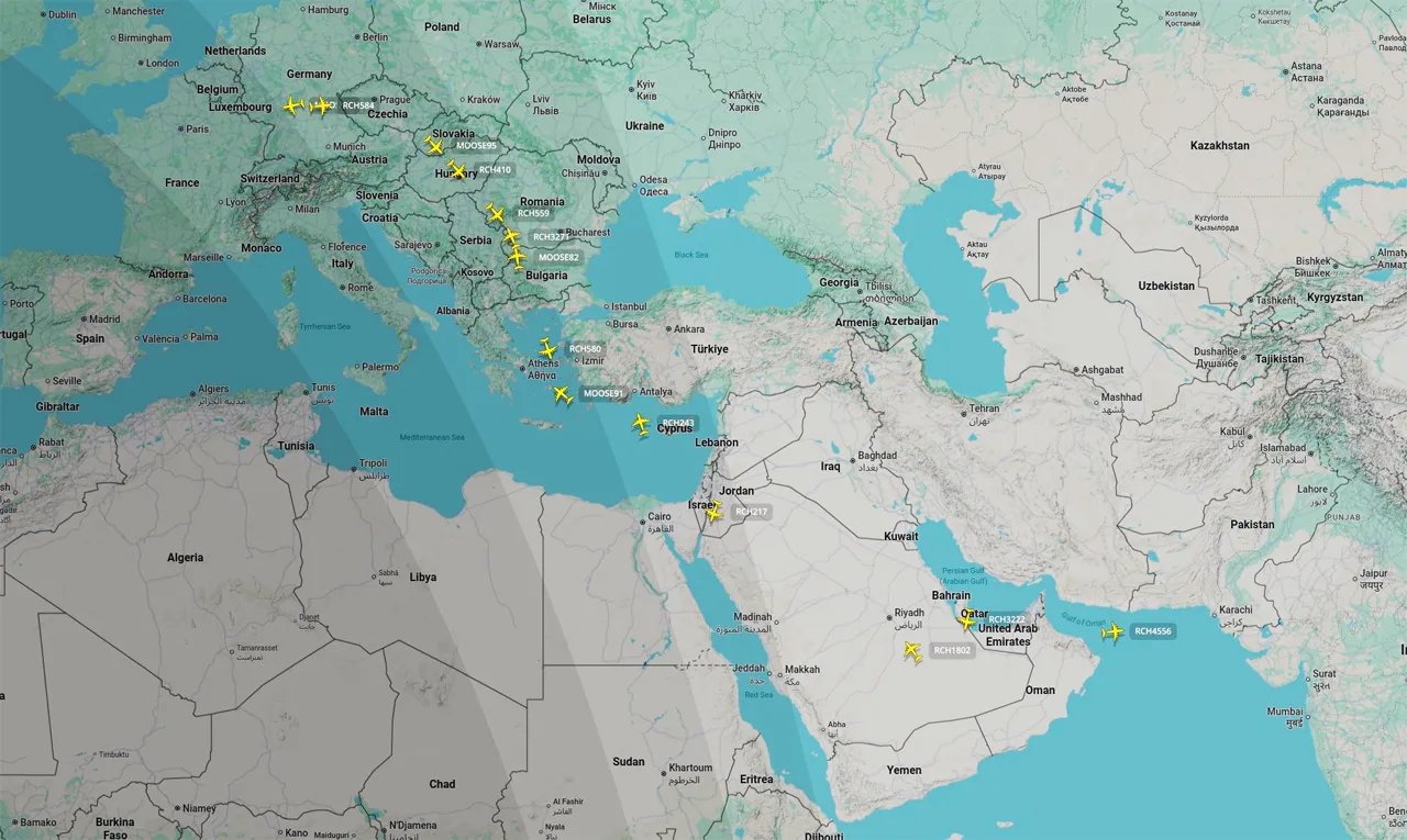 Фиксируется новый рост интенсивности трафика транспортников США на БВ из Европы