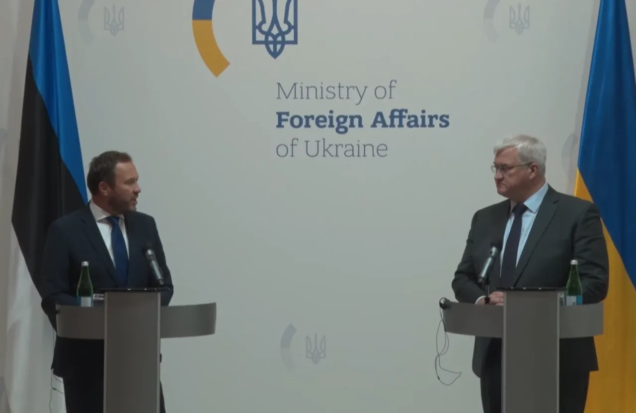 Главы эстонского и украинского МИД потребовали от России совсем прекратить удары