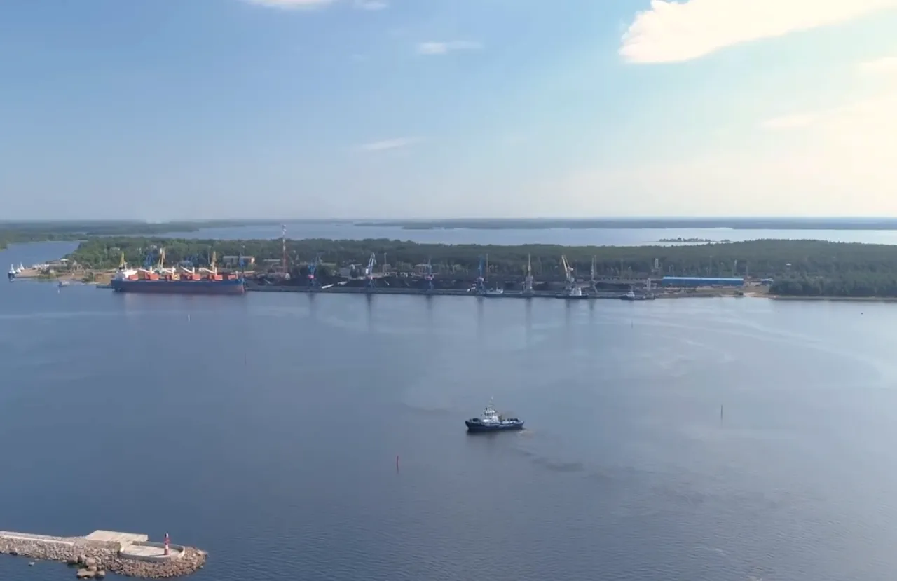 В порту Высоцк потушили пожар после утренней атаки беспилотников