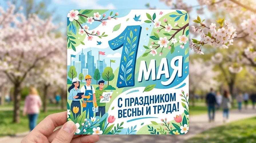 С Праздником Труда!