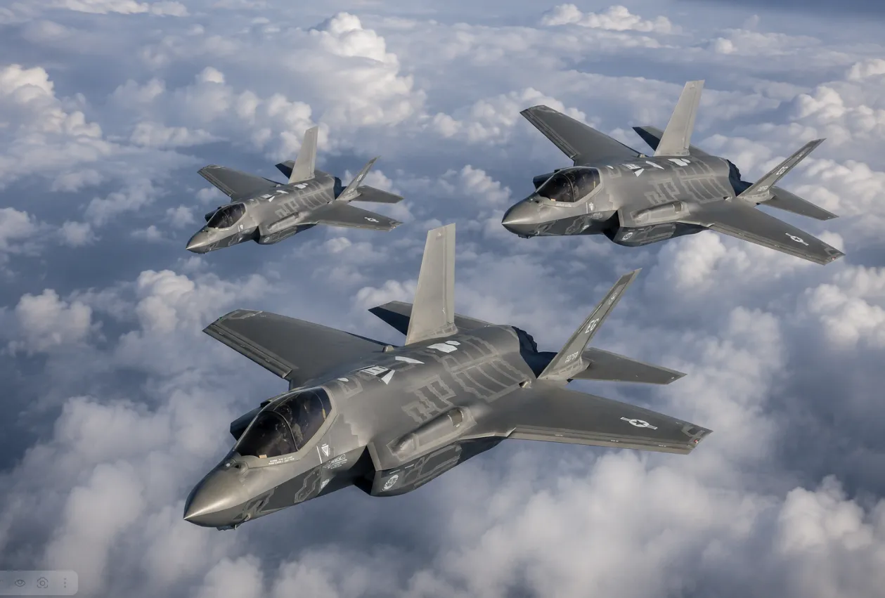 Польша показала три первых истребителя F-35A «Husarz», полученных от США