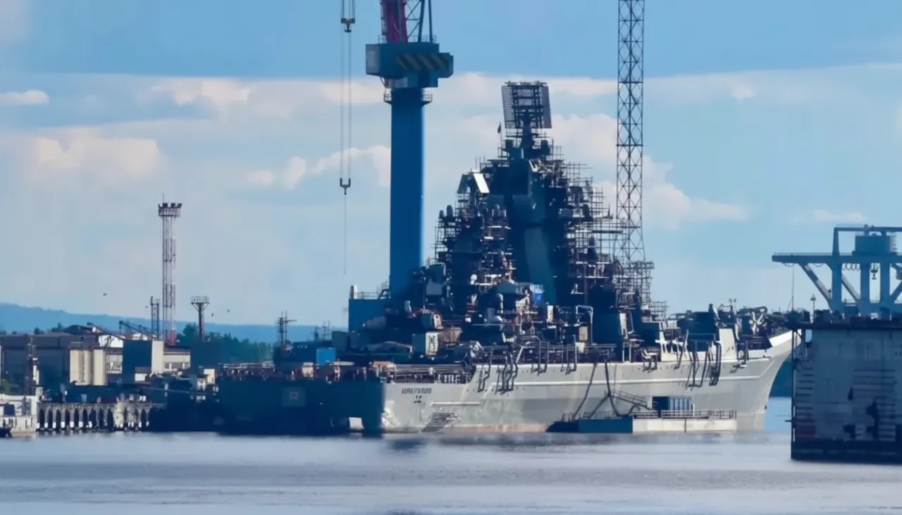 Прошедший ремонт и модернизацию ТАРКР «Адмирал Нахимов» проходит испытания перед возвращением в боевой состав флота