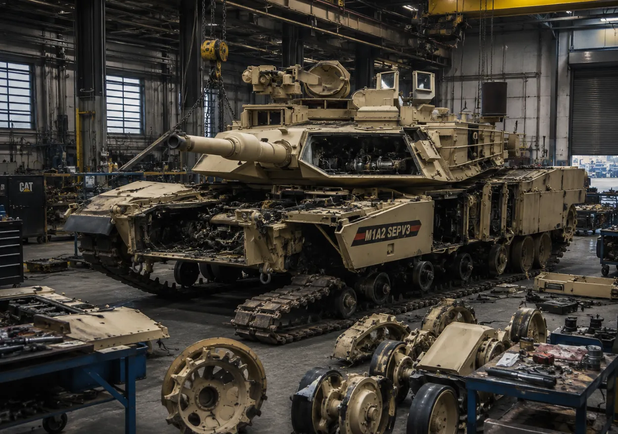 В Польше откроют первый в Европе сервис-центр для двигателей танков Abrams