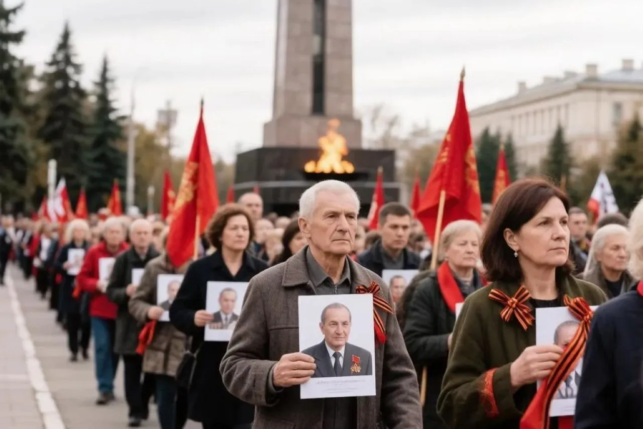 Марш памяти в Кишиневе: 9 мая отметили 81-ю годовщину Победы