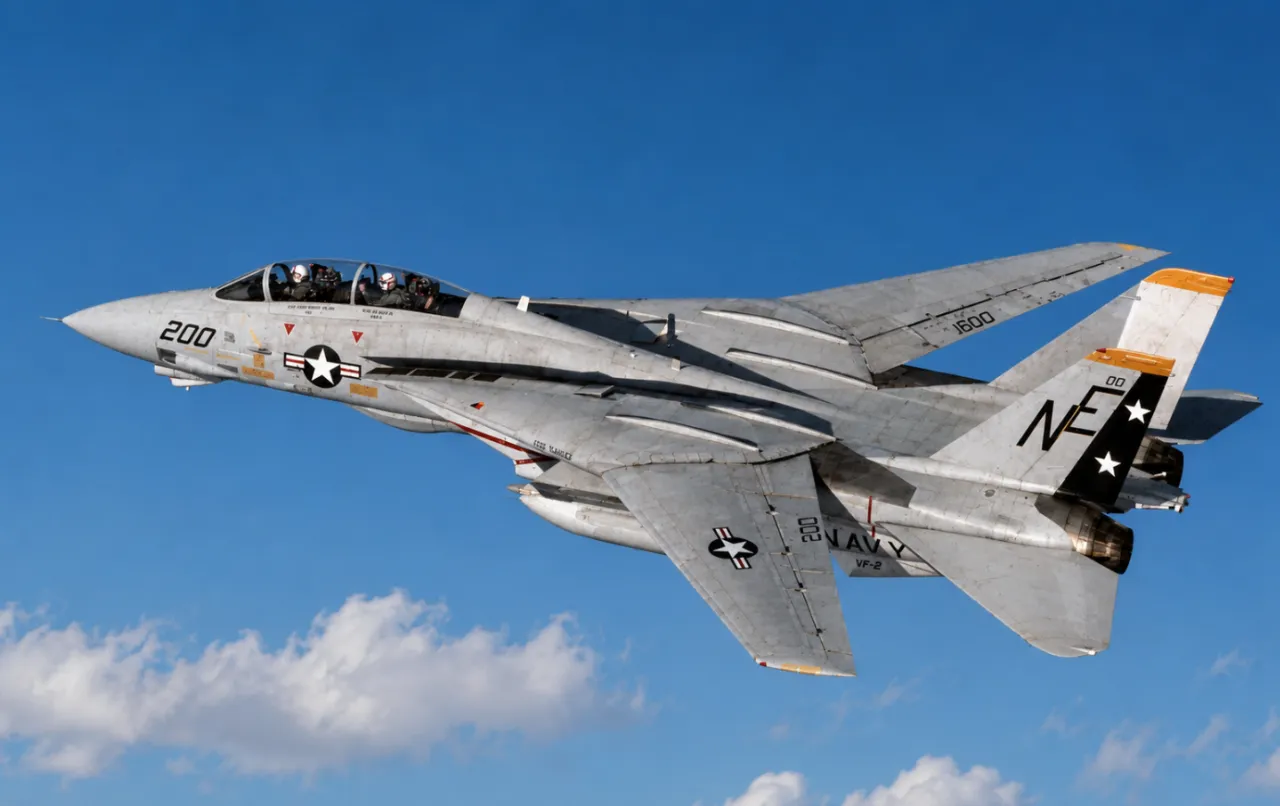 ��� �������� ��������� ��� F-14D Tomcat � �����, ����� �������� �� ������ � ����