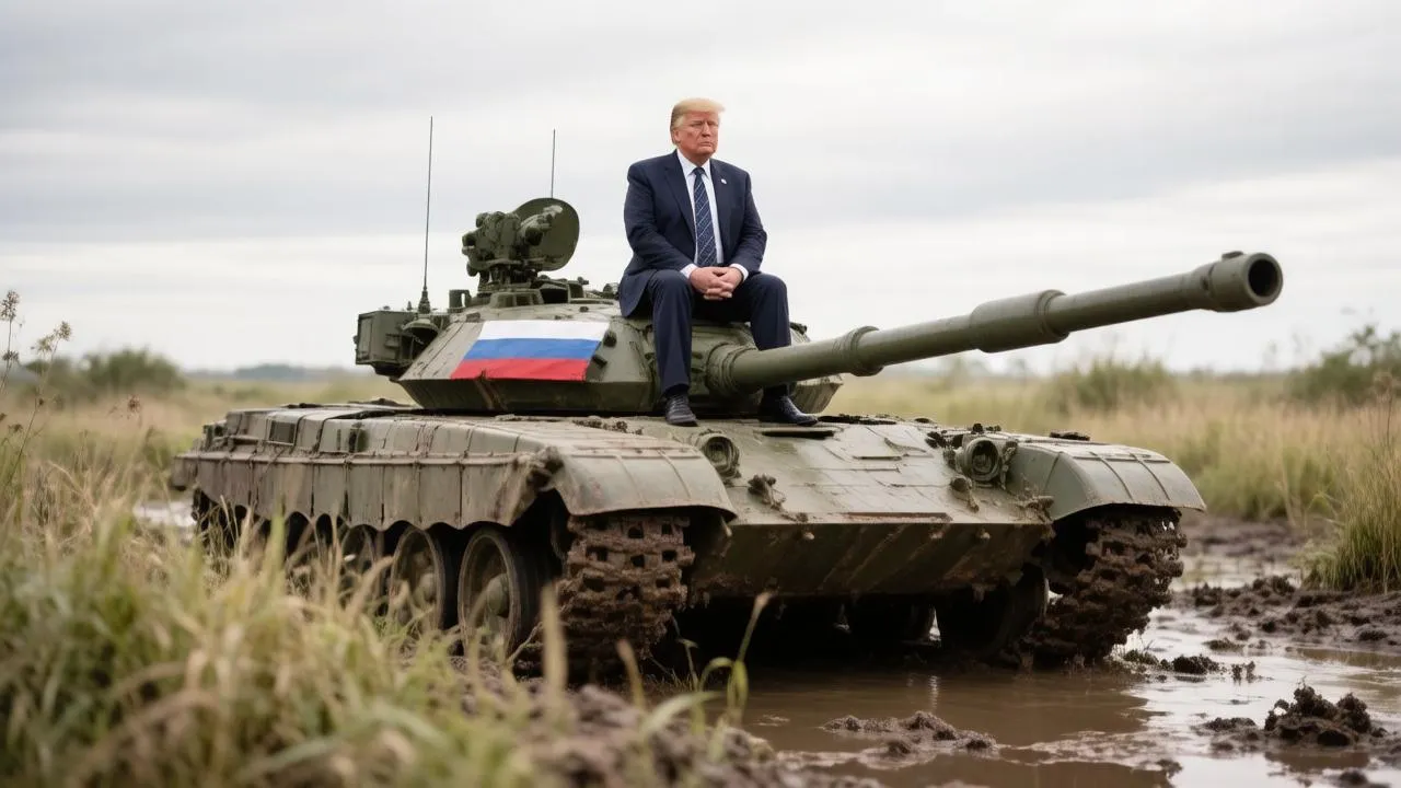 Трамп: Россия могла захватить Киев сразу, но генерал завёл танки в болото