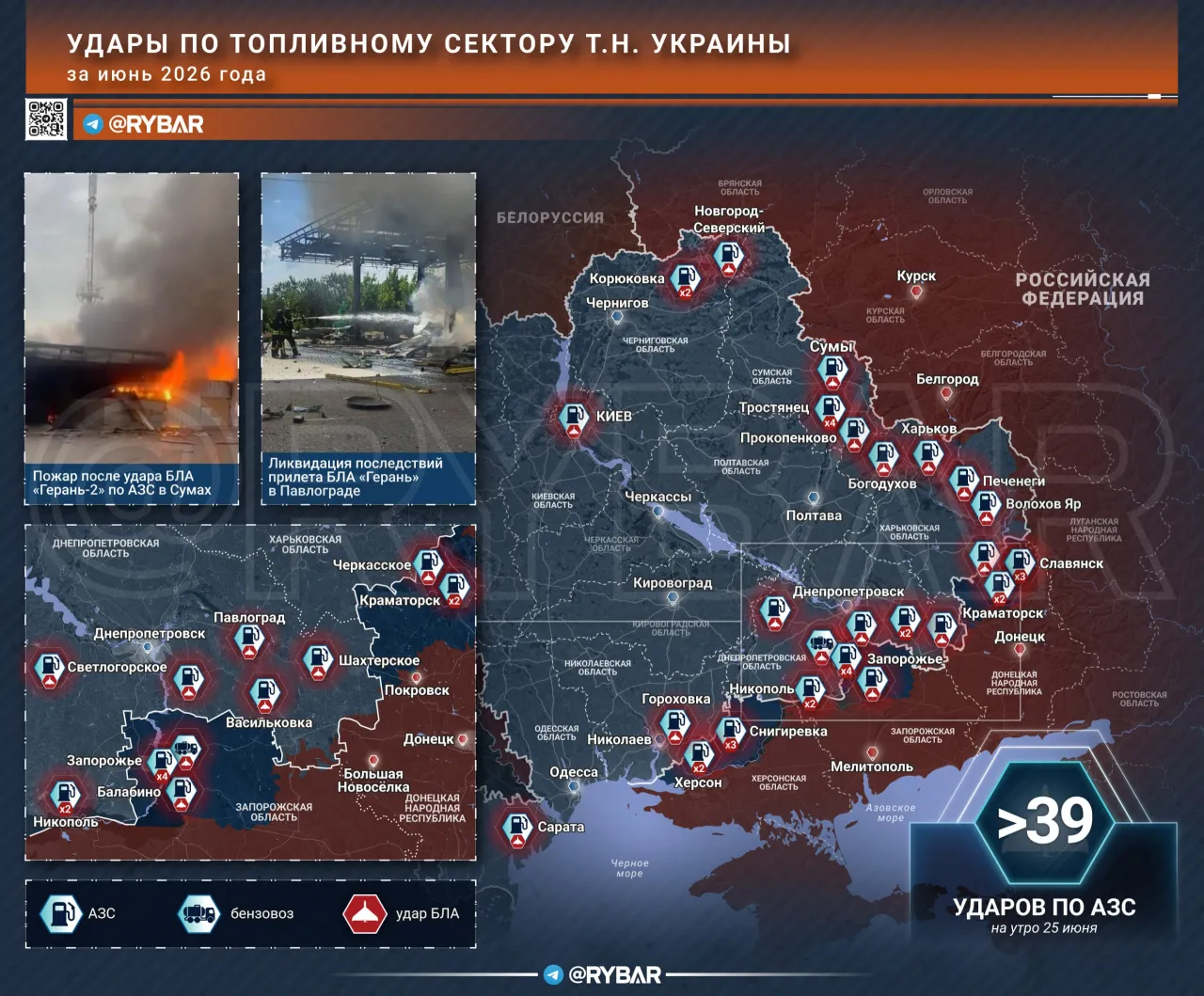 Почему удары по топливу Украины не складываются в операцию