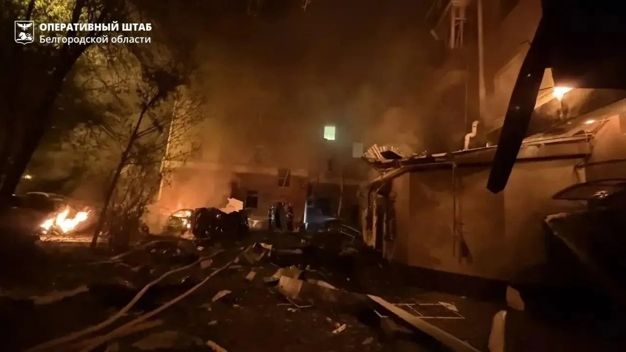 В ночь на 27 июля Белгород подвергся массированной атаке противника