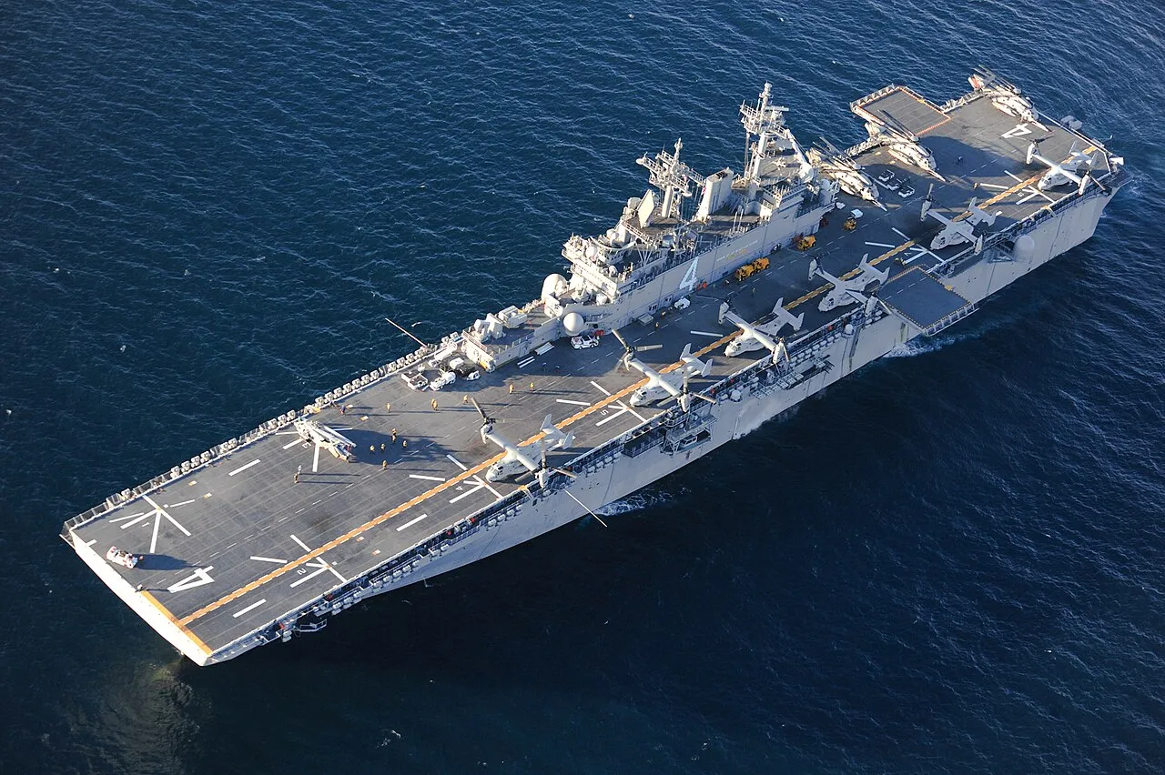 Поломка десантного корабля USS Boxer повлияла на ход операции США против Ирана