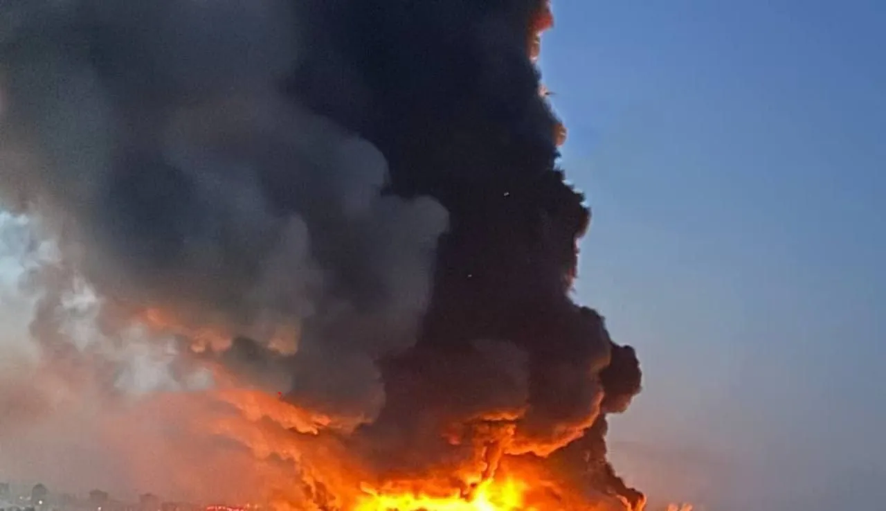 Цели в Киеве под ударами БПЛА, Калибров и Цирконов
